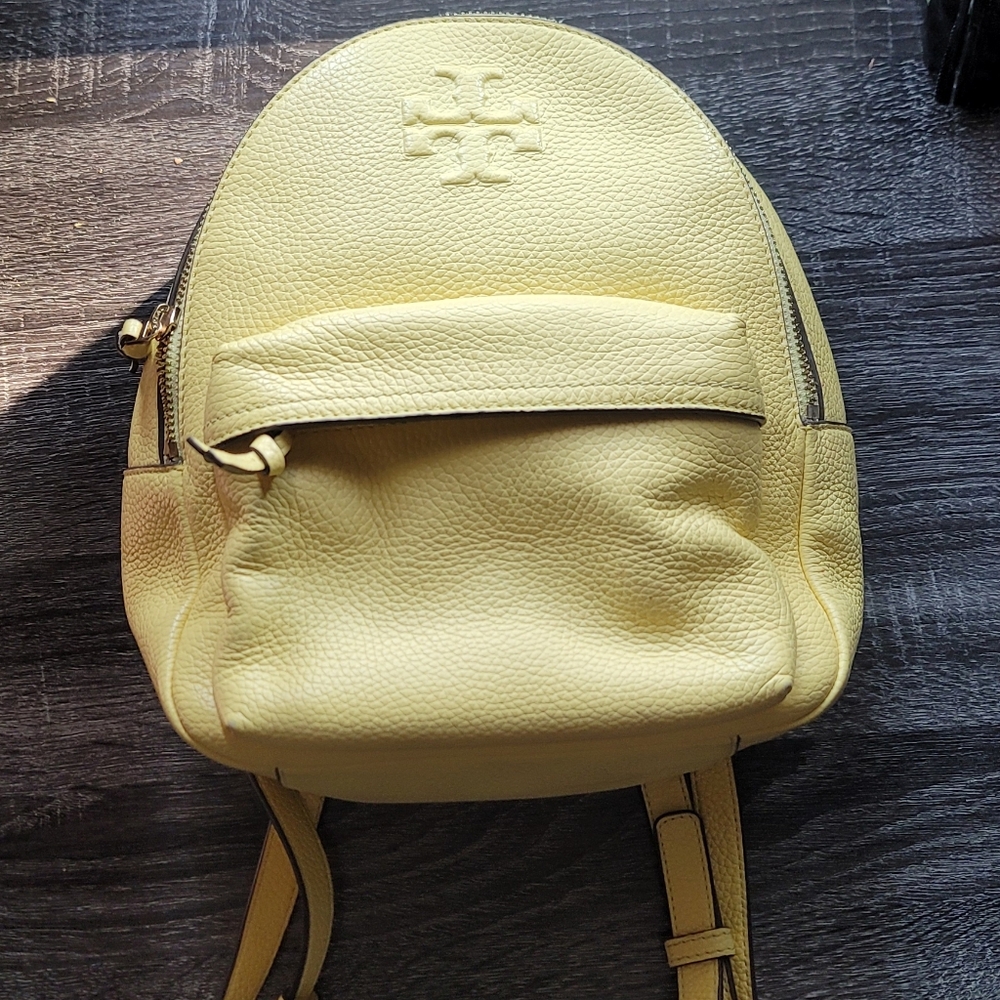 Tory Burch Thea Mini Backpack Chardonnay Leather
